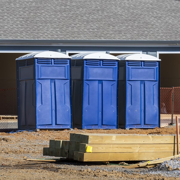 how do you ensure the portable restrooms are secure and safe from vandalism during an event in Catawba Ohio